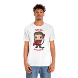 Nico Hischier New Jersey Devils, Soft Cotton Bella and Canvas Short Sleeve Tee shirt