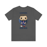 Lionel Messi PSG, Soft Cotton Bella and Canvas Short Sleeve Tee shirt