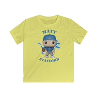 Matt Stafford Detroit Lions, Kids Gildan Softstyle Tee Shirt