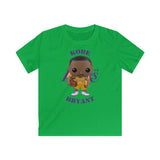 Kobe Bryant L.A Lakers (Yellow), Kids Gildan Softstyle Tee Shirt
