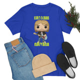 Kurt Cobain Nirvana, Soft Cotton Bella and Canvas Short Sleeve Tee shirt