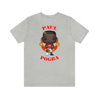 Paul Pogba Manchester United, Soft Cotton Bella and Canvas Short Sleeve Tee shirt