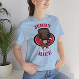 Jerry Rice San Francisco 49ers, Soft Cotton Bella and Canvas Short Sleeve Tee shirt