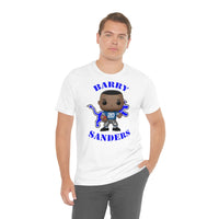 Barry Sanders Detroit Lions, Soft Cotton Bella and Canvas Short Sleeve Tee shirt