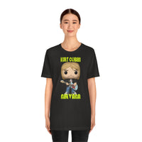 Kurt Cobain Nirvana, Soft Cotton Bella and Canvas Short Sleeve Tee shirt