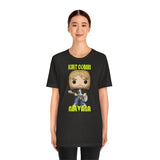 Kurt Cobain Nirvana, Soft Cotton Bella and Canvas Short Sleeve Tee shirt
