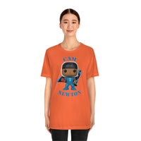 Cam Newton Carolina Panthers (Small) Soft Cotton Bella and Canvas Short Sleeve Tee shirt