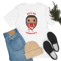 Lucas Torreira Arsenal, Soft Cotton Bella and Canvas Short Sleeve Tee shirt