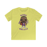 Kobe Bryant L.A Lakers (Purple), Kids Gildan Softstyle Tee Shirt