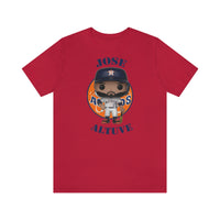 Jose Altuve Houston Astros , Soft Cotton Bella and Canvas Short Sleeve Tee shirt