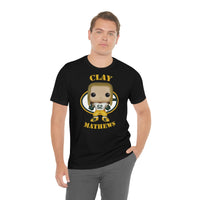Clay Mathews Jr Green Bay Packers, Soft Cotton Bella and Canvas Short Sleeve Tee shirt