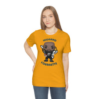 Leonard Fournette Jacksonville Jaguars, Soft Cotton Bella and Canvas Short Sleeve Tee shirt