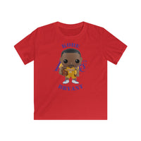 Kobe Bryant L.A Lakers (Yellow), Kids Gildan Softstyle Tee Shirt