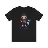 Tom Brady New England Patriots (Large), Soft Cotton Bella and Canvas Short Sleeve Tee shirt