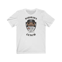 Marshawn Lynch Oakland Raiders, Soft Cotton Bella and Canvas Short Sleeve Tee shirt