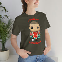 Jordan Henderson Liverpool, Soft Cotton Bella and Canvas Short Sleeve Tee shirt