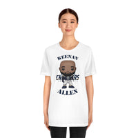 Keenan Allen L.A Chargers, Soft Cotton Bella and Canvas Short Sleeve Tee shirt