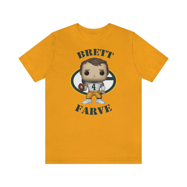 Brett Farve Green Bay Packers, Soft Cotton Bella and Canvas Short Sleeve Tee shirt