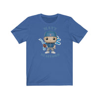 Matt Stafford Detroit Lions, Soft Cotton Bella and Canvas Short Sleeve Tee shirt