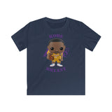 Kobe Bryant L.A Lakers (Yellow), Kids Gildan Softstyle Tee Shirt