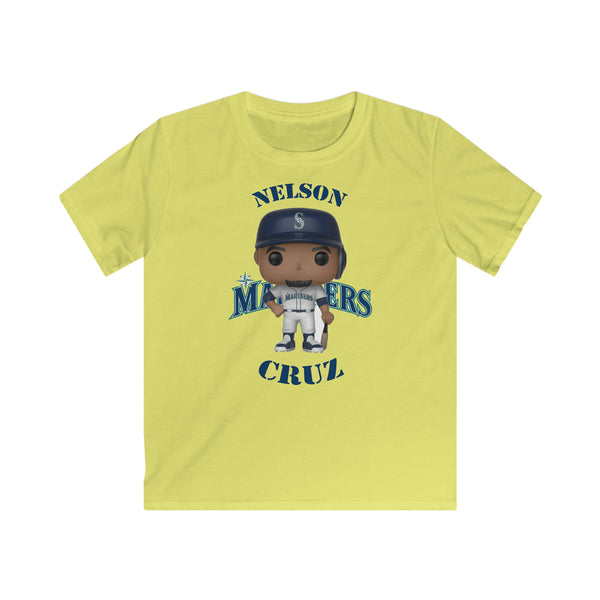 Nelson Cruz , Kids Gildan Softstyle Tee Shirt