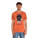 Lemar Jackson Baltimore Ravens, Soft Cotton Bella and Canvas Short Sleeve Tee shirt