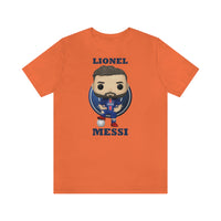 Lionel Messi PSG, Soft Cotton Bella and Canvas Short Sleeve Tee shirt