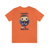 Lionel Messi PSG, Soft Cotton Bella and Canvas Short Sleeve Tee shirt