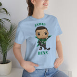 Jamie Benn Dallas Stars, Soft Cotton Bella and Canvas Short Sleeve Tee shirt
