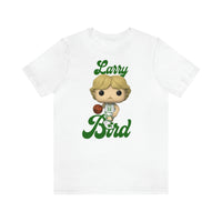 Larry Bird Celtics Basketball, Soft Cotton Bella and Canvas Short Sleeve Tee shirt
