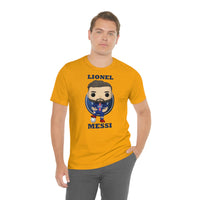 Lionel Messi PSG, Soft Cotton Bella and Canvas Short Sleeve Tee shirt