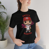 Bryce Harper Washington Nationals, Soft Cotton Bella and Canvas Short Sleeve Tee shirt