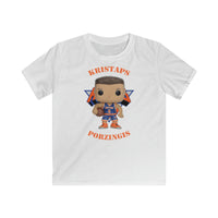 Kristaps Porzingis New York Knicks, Kids Gildan Softstyle Tee Shirt