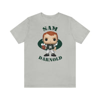 Sam Darnold New York Jets, Soft Cotton Bella and Canvas Short Sleeve Tee shirt