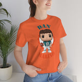 Dan Marino Miami Dolphins, Soft Cotton Bella and Canvas Short Sleeve Tee shirt