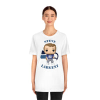 Steve Largent Seattle Seahawks, Soft Cotton Bella and Canvas Short Sleeve Tee shirt