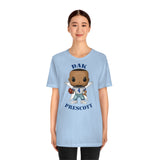 Dak Prescott Dallas Cowboys, Soft Cotton Bella and Canvas Short Sleeve Tee shirt