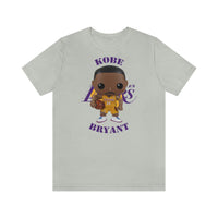 Kobe Bryant L.A Lakers (Yellow Jersey), Soft Cotton Bella and Canvas Short Sleeve Tee shirt