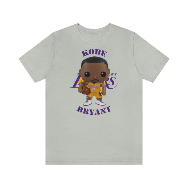 Kobe Bryant L.A Lakers (Yellow Jersey), Soft Cotton Bella and Canvas Short Sleeve Tee shirt