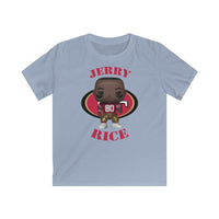 Jerry Rice San Francisco 49ers, Kids Gildan Softstyle Tee Shirt