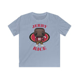 Jerry Rice San Francisco 49ers, Kids Gildan Softstyle Tee Shirt