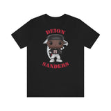 Deion Sanders Atlanta Falcons, Soft Cotton Bella and Canvas Short Sleeve Tee shirt