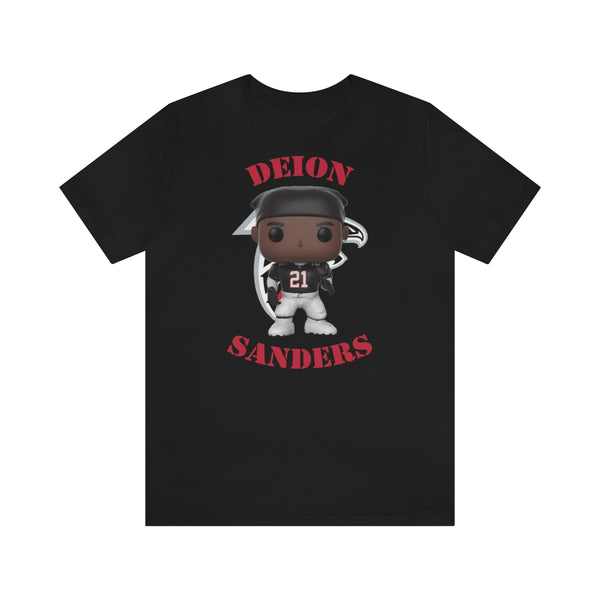 Deion Sanders Atlanta Falcons, Soft Cotton Bella and Canvas Short Sleeve Tee shirt