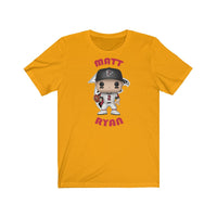 Matt Ryan Atlanta Falcons, Soft Cotton Bella and Canvas Short Sleeve Tee shirt