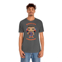 Kristaps Porzingis New York Knicks, Soft Cotton Bella and Canvas Short Sleeve Tee shirt