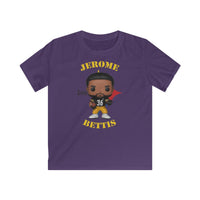 Jerome Bettis Pittsburgh Steelers, Kids Gildan Softstyle Tee Shirt