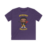 Jerome Bettis Pittsburgh Steelers, Kids Gildan Softstyle Tee Shirt