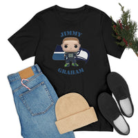 Jimmy Graham Seattle Seahawks, Soft Cotton Bella and Canvas Short Sleeve Tee shirt