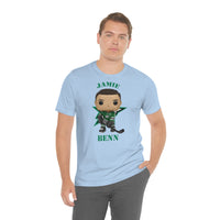 Jamie Benn Dallas Stars, Soft Cotton Bella and Canvas Short Sleeve Tee shirt
