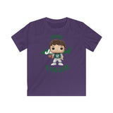 Joe Namath New York Jets, Kids Gildan Softstyle Tee Shirt